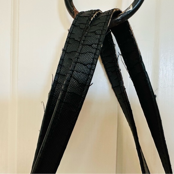 Michael Kors MK Signature Jet Set Tote Bag Large Purse Black / Brown - Picture 3 of 9